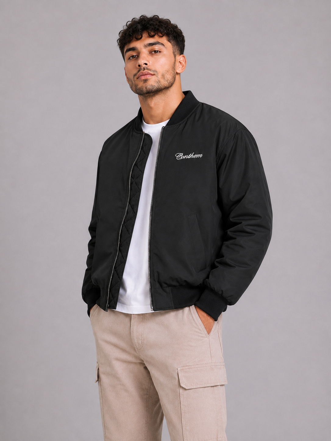 Windproof Stand Collar Jacket
