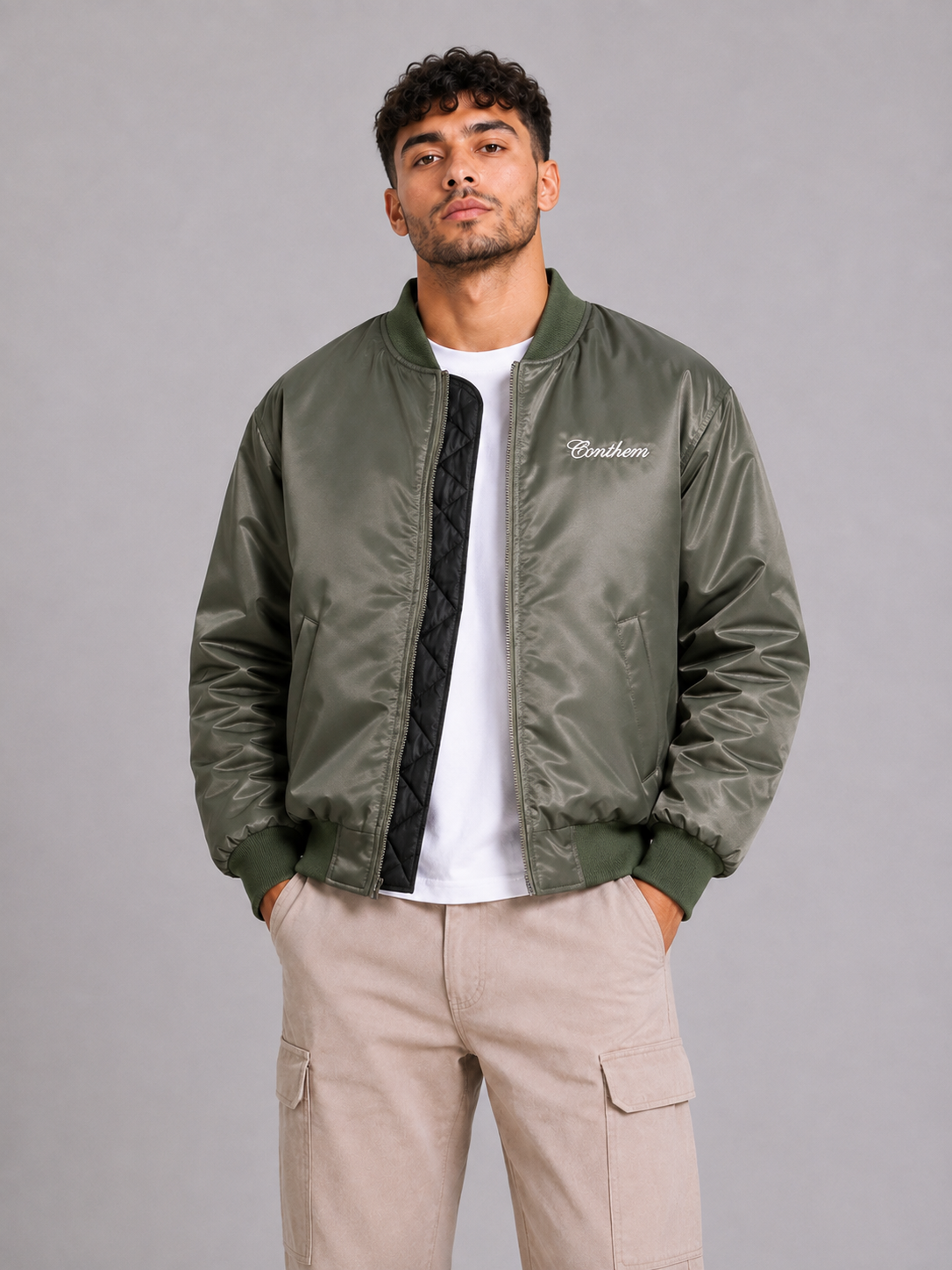Windproof Stand Collar Jacket