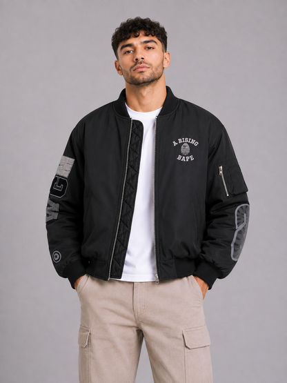 Stand Collar Windproof Jacket