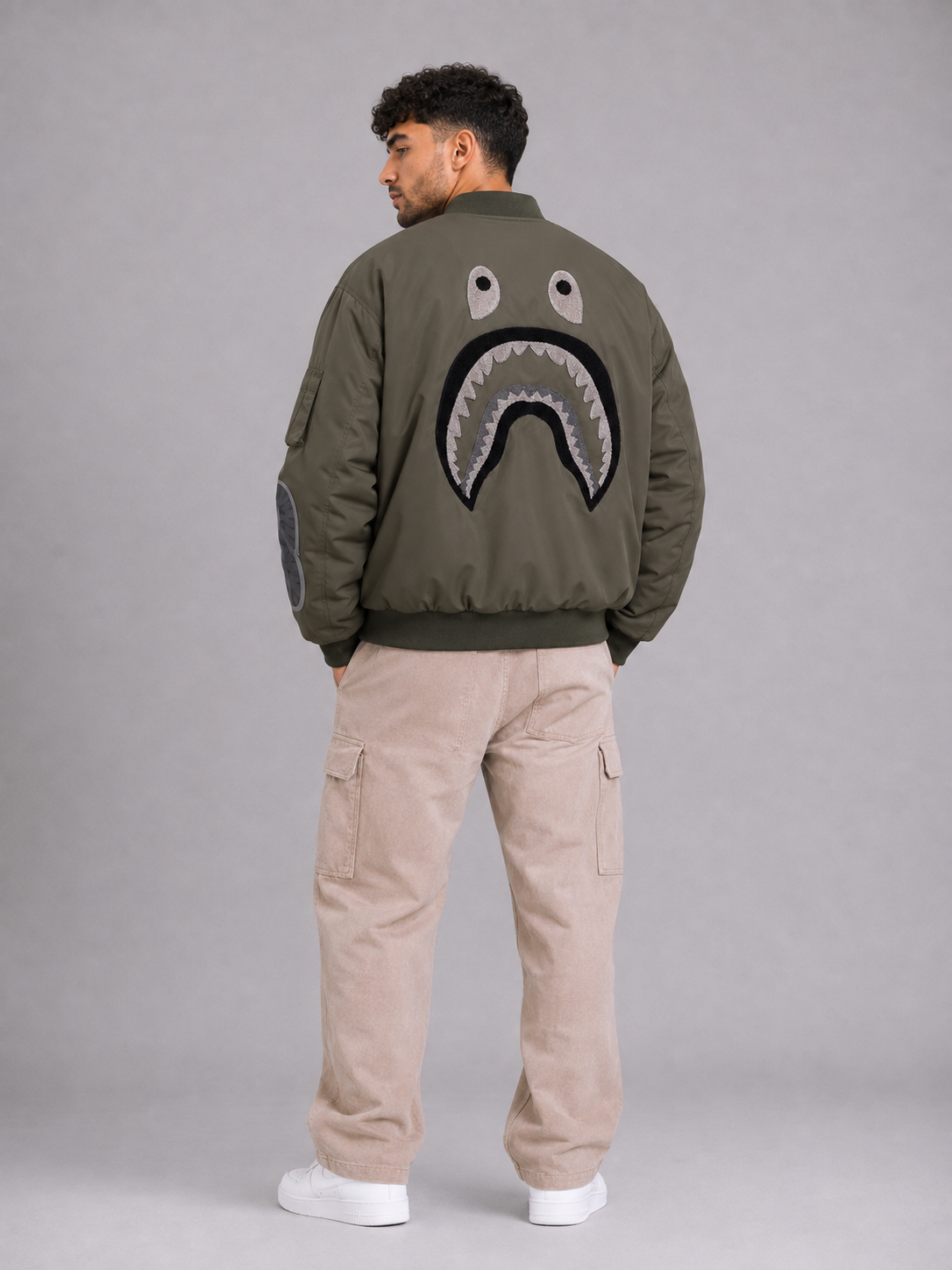 Stand Collar Windproof Jacket