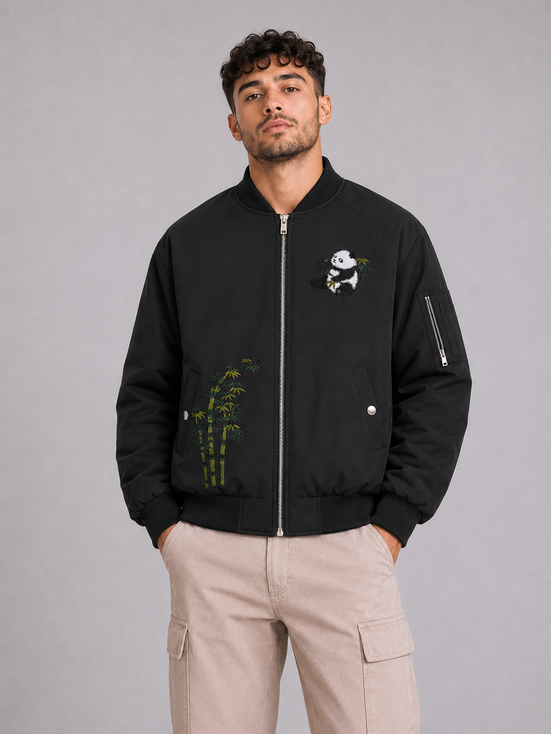 Windproof Stand Collar Jacket