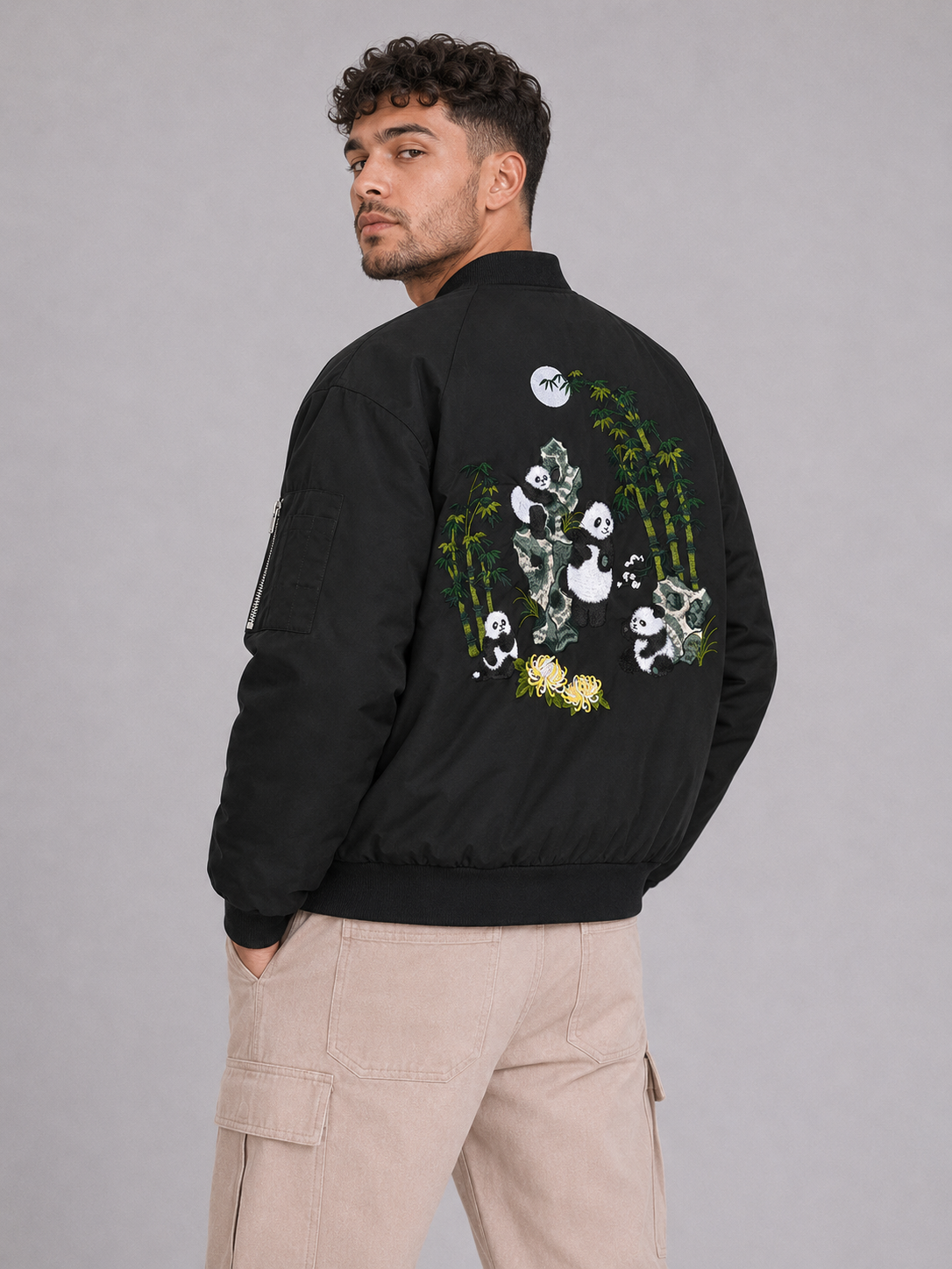 Windproof Stand Collar Jacket