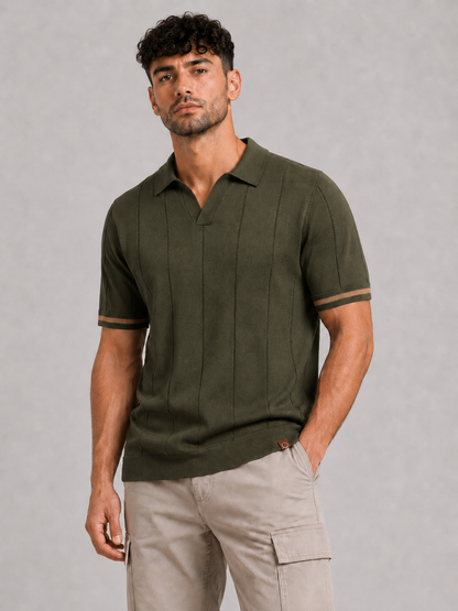 Short-Sleeve Viscose Blend Top