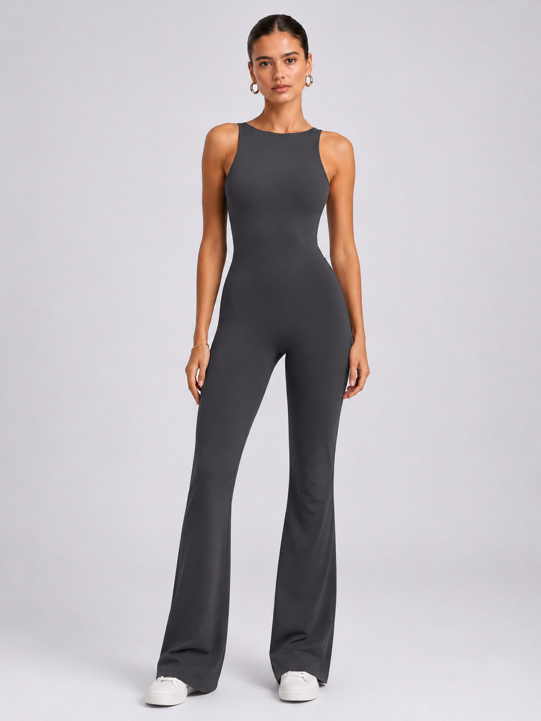 Women’s Flare-Leg Yoga Jumpsuit