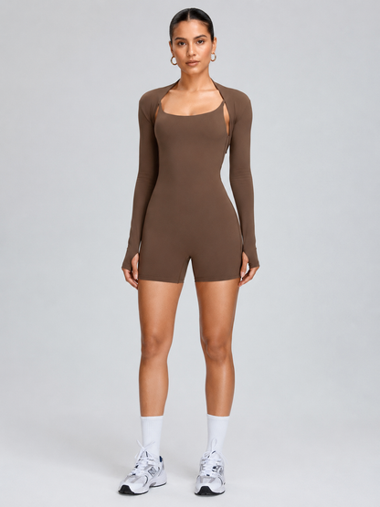 Women’s Backless Yoga Jumpsuit