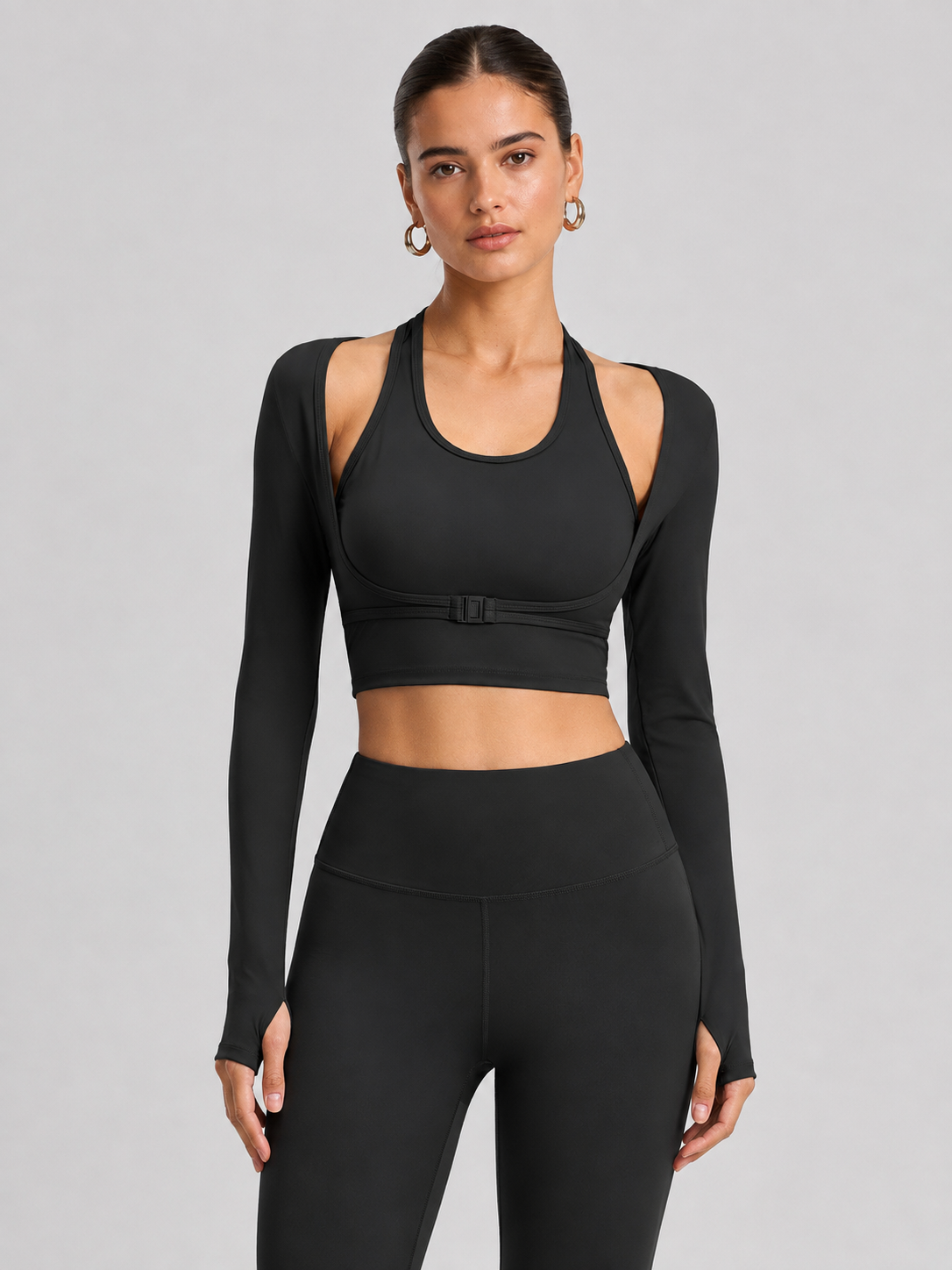 Women’s Long-Sleeve Layered Active Top