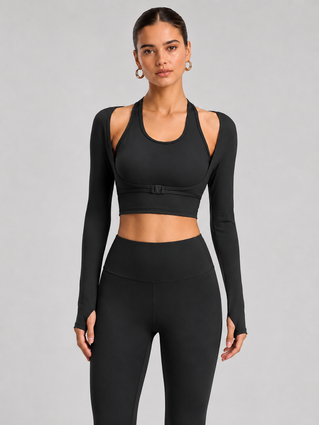 Women’s Long-Sleeve Layered Active Top