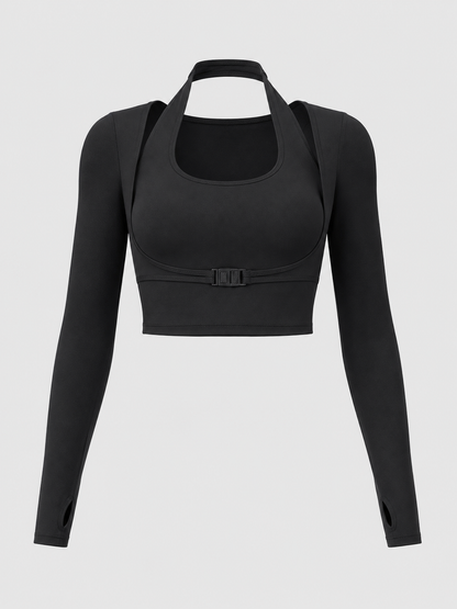 Women’s Long-Sleeve Layered Active Top
