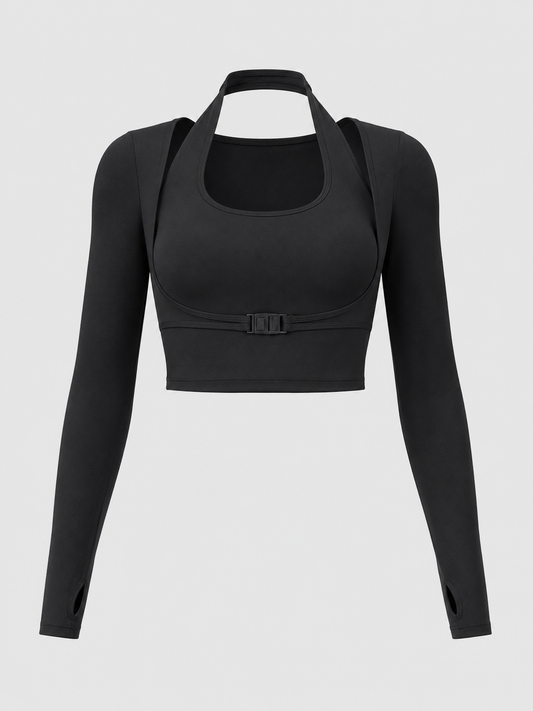 Women’s Long-Sleeve Layered Active Top