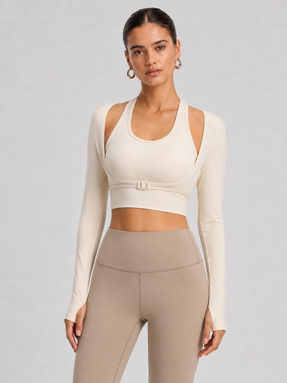 Women’s Long-Sleeve Layered Active Top