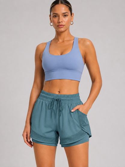 Women’s Quick-Dry Loose Sports Shorts