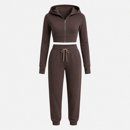 Women’s Cotton Blend Top & Pants Set