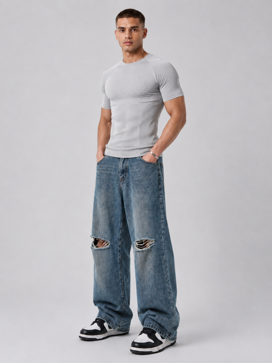 Quick-Dry Slim Fit Sports T-Shirt