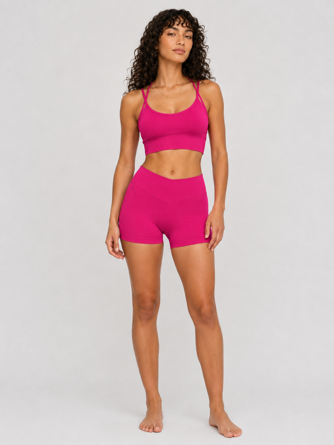 Women’s Sports Bra & Shorts Set
