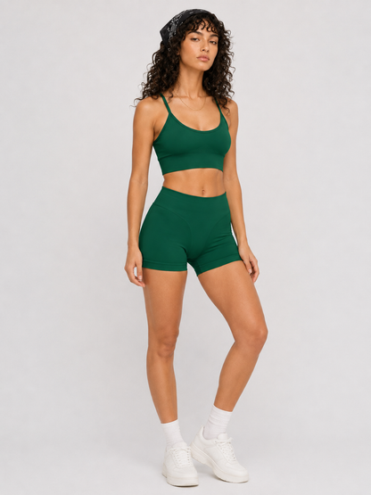 Women’s Sports Bra & Shorts Set