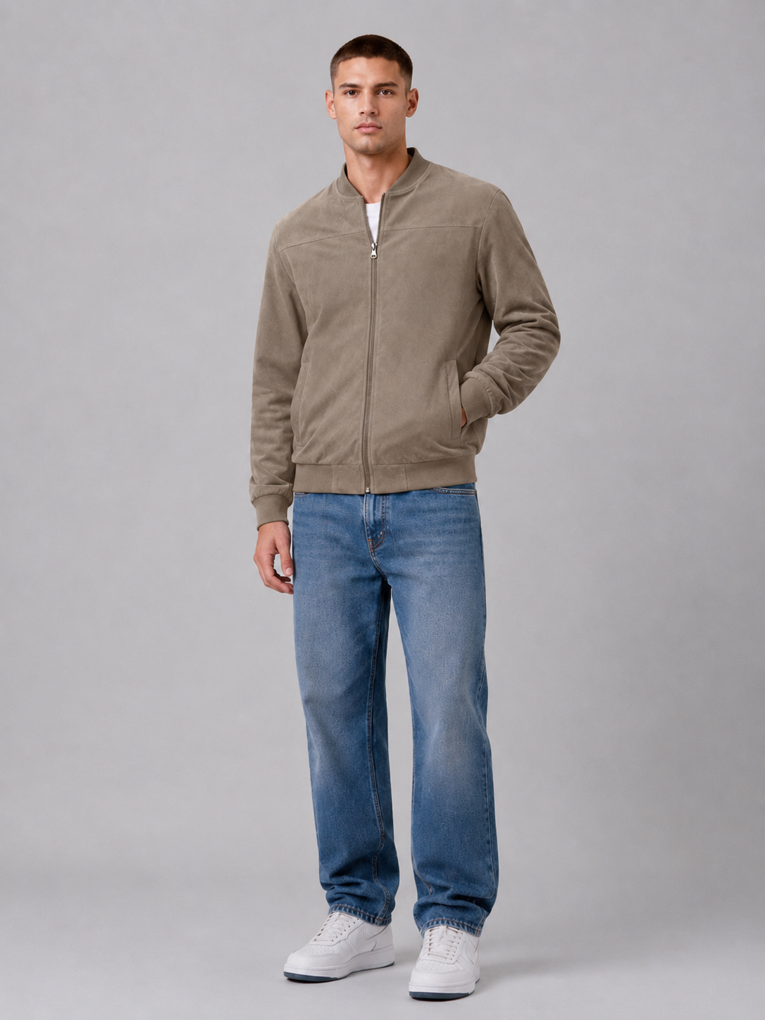 Stand Collar Sports Jacket