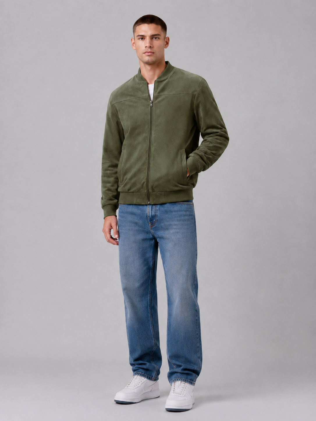 Stand Collar Sports Jacket