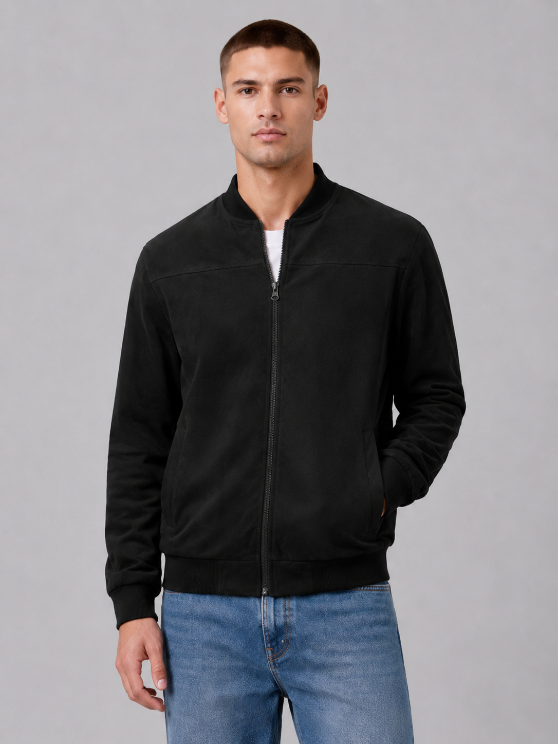Stand Collar Sports Jacket