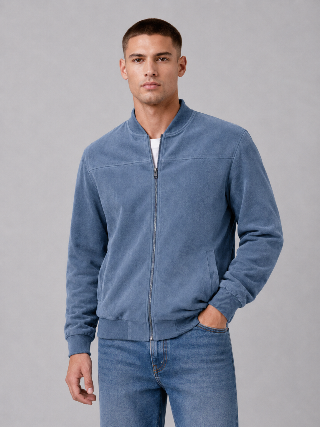 Stand Collar Sports Jacket
