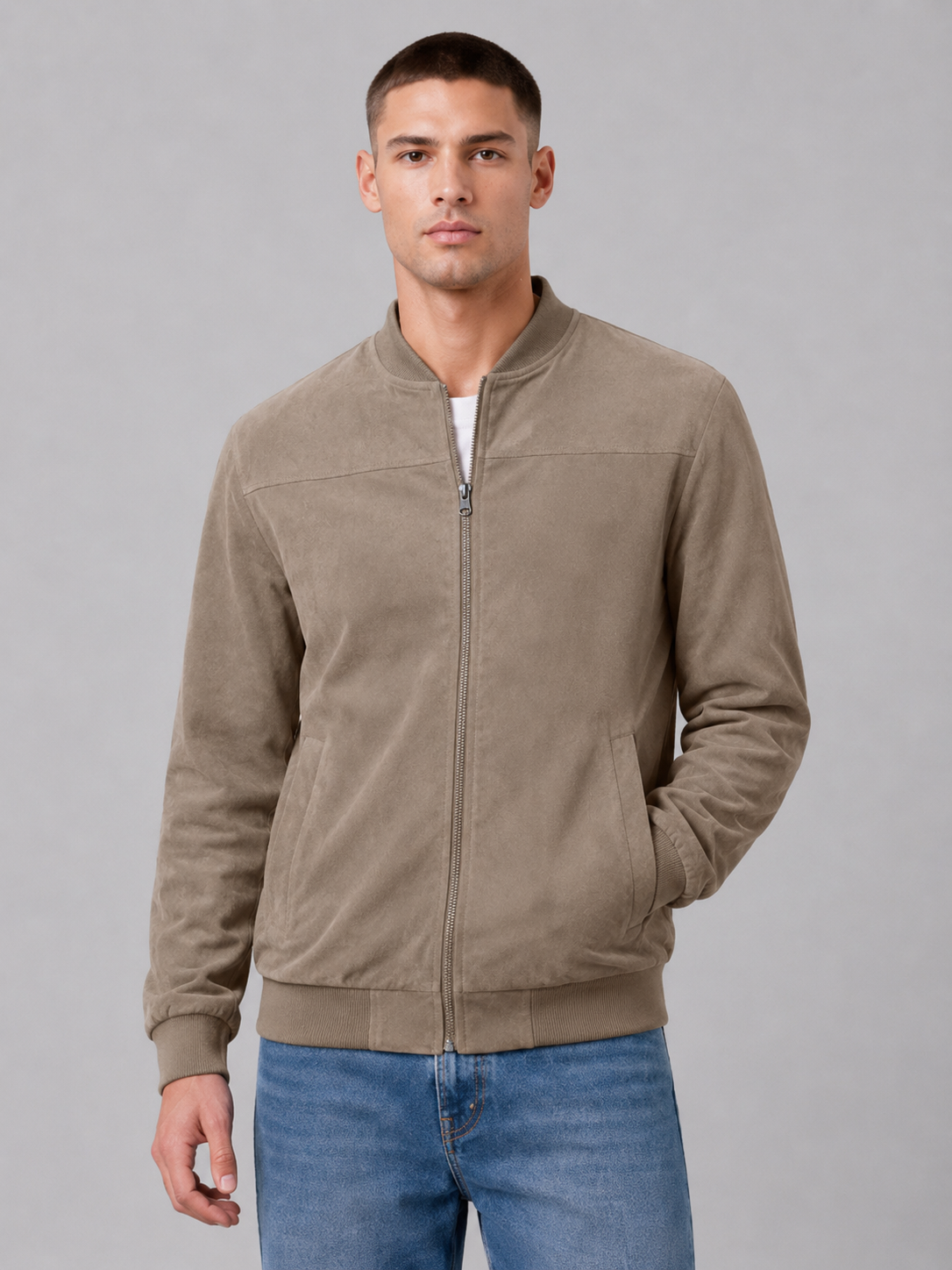 Stand Collar Sports Jacket