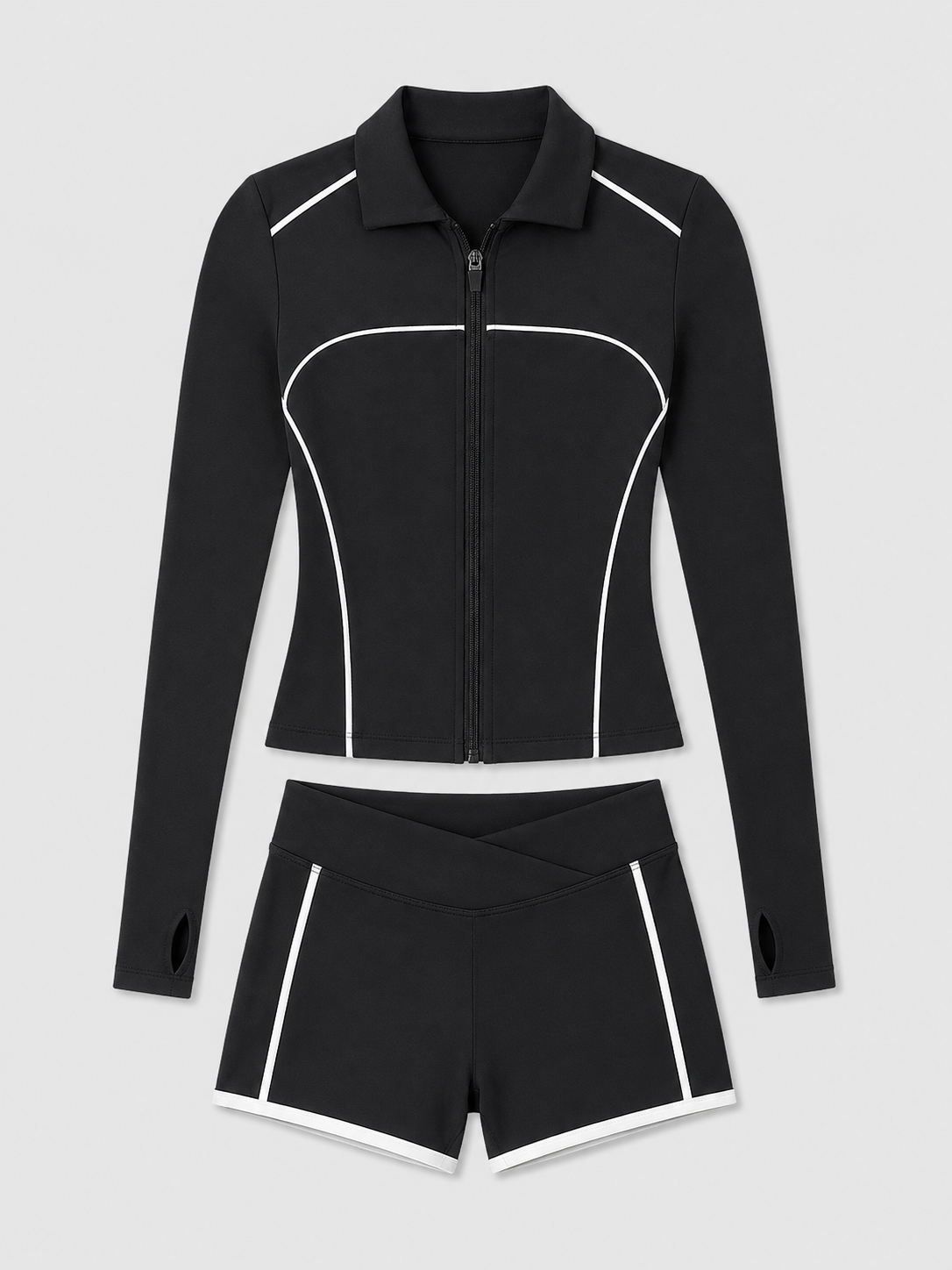 Women’s Quick-Dry Long-Sleeve Activewear Set