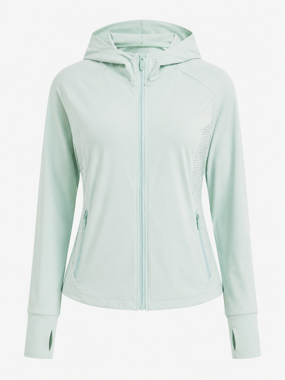 Women’s Long-Sleeve Activewear Coat