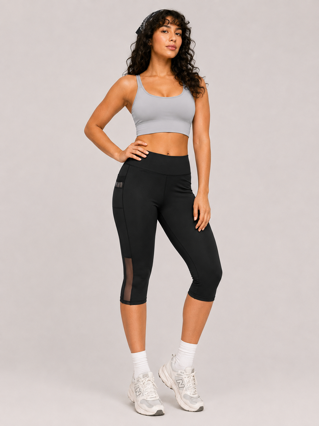 Women’s Quick-Dry Cropped Activewear Set