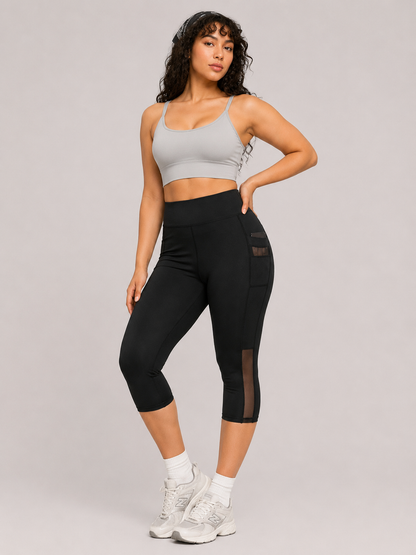 Women’s Quick-Dry Cropped Activewear Set