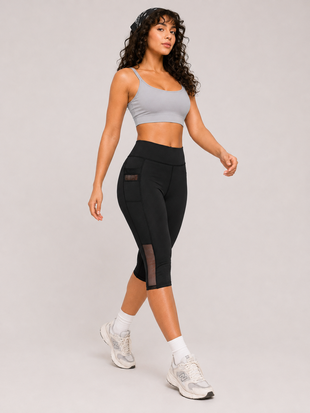 Women’s Quick-Dry Cropped Activewear Set