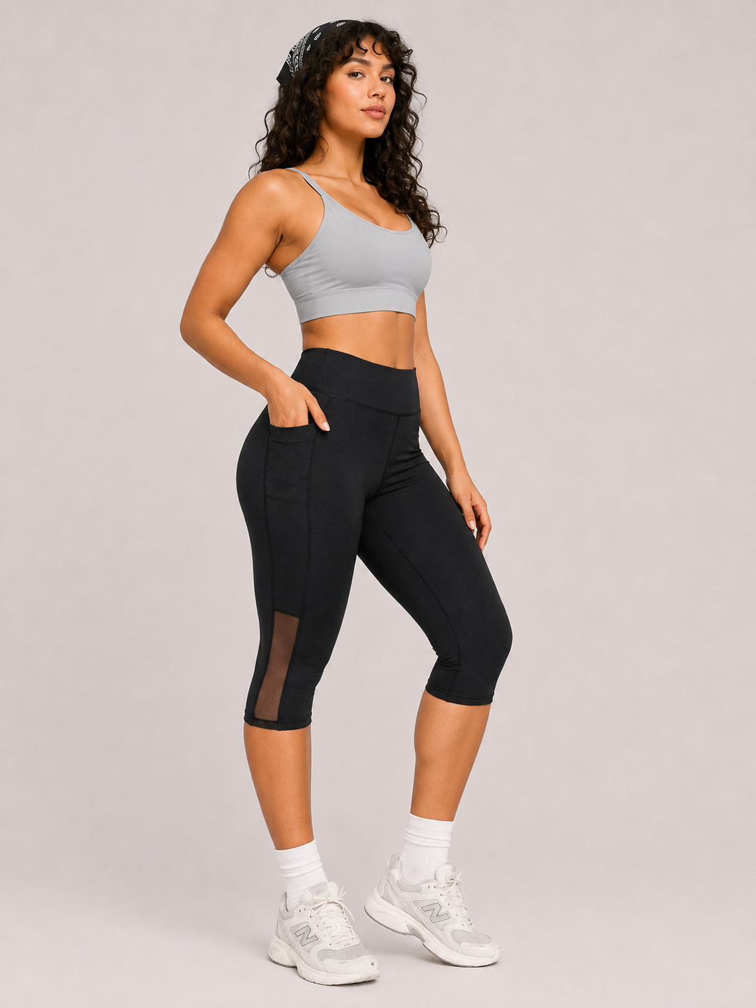 Women’s Quick-Dry Cropped Activewear Set