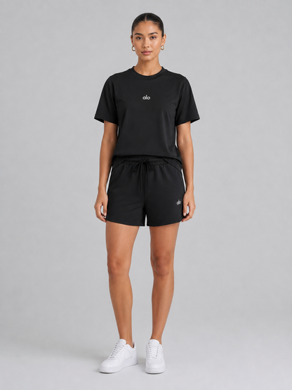 Unisex Quick-Dry T-Shirt & Shorts Set