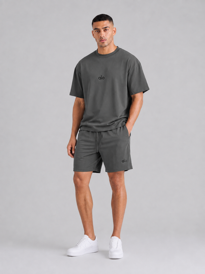 Unisex Quick-Dry T-Shirt & Shorts Set