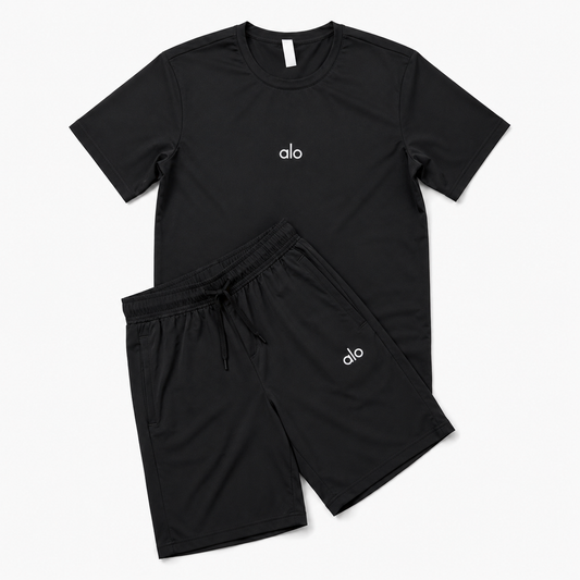 Unisex Quick-Dry T-Shirt & Shorts Set