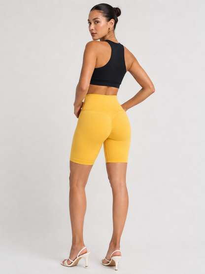 Women’s High-Waist Scrunch Biker Shorts
