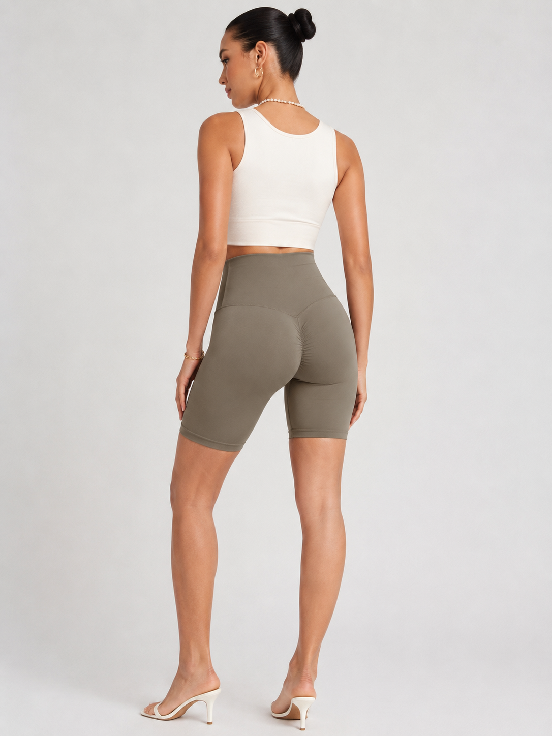 Women’s High-Waist Scrunch Biker Shorts