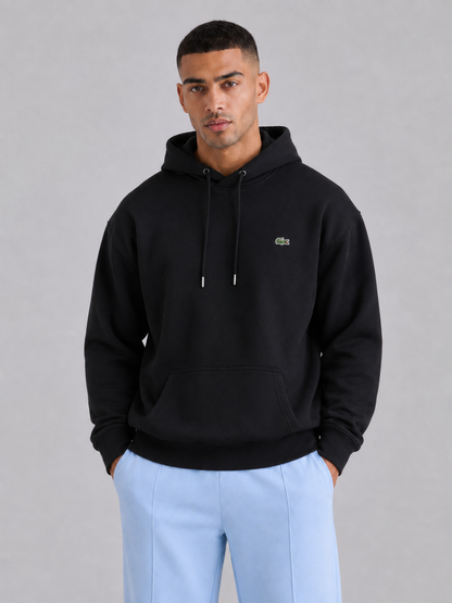 Loose Fit Cotton Pullover Hoodie