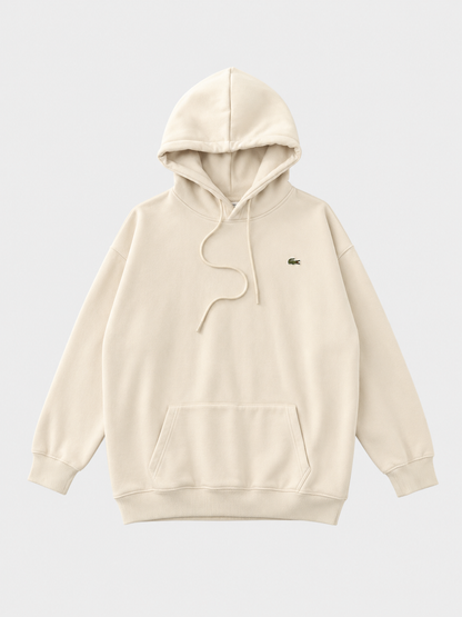 Loose Fit Cotton Pullover Hoodie