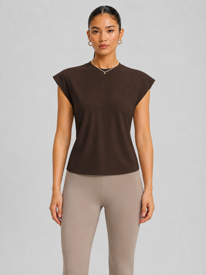 Slim Fit Roman Cotton Short Sleeve T-Shirt