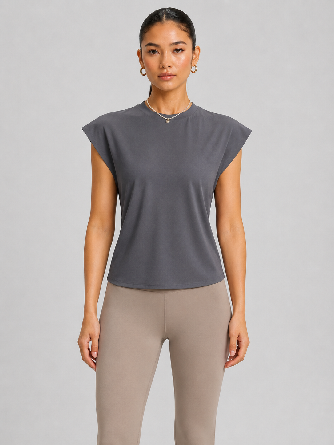 Slim Fit Roman Cotton Short Sleeve T-Shirt