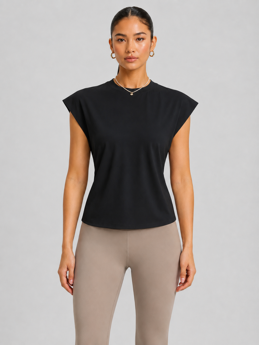 Slim Fit Roman Cotton Short Sleeve T-Shirt