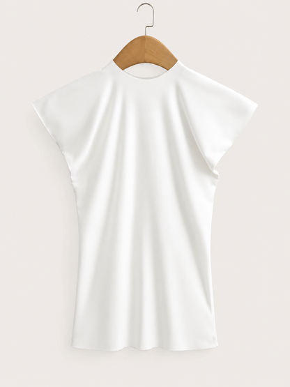 Slim Fit Roman Cotton Short Sleeve T-Shirt