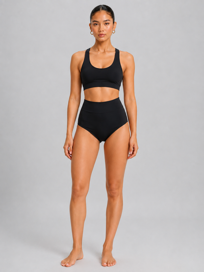 Women’s Mid-High Waist Yoga Hot Pants