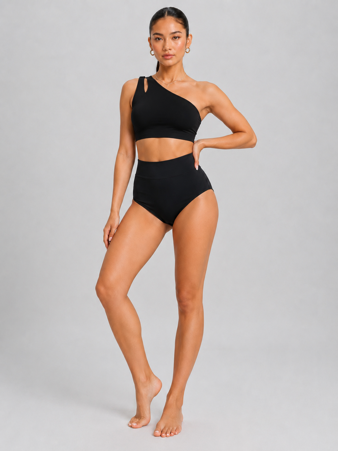 Women’s Mid-High Waist Yoga Hot Pants