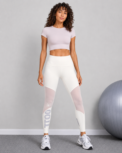 Women’s High-Waist Slim Fit Ankle-Length Leggings