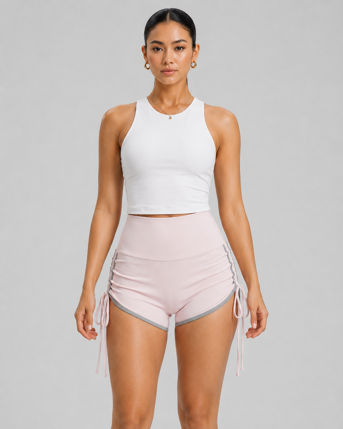 Women’s Moisture-Wicking Skinny Fit Active Shorts