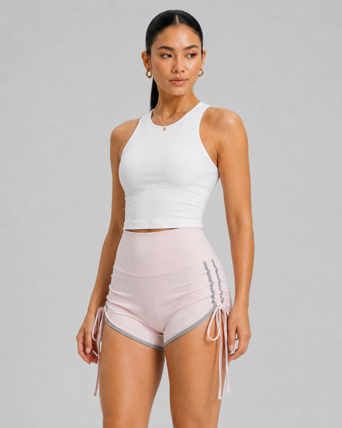 Women’s Moisture-Wicking Skinny Fit Active Shorts