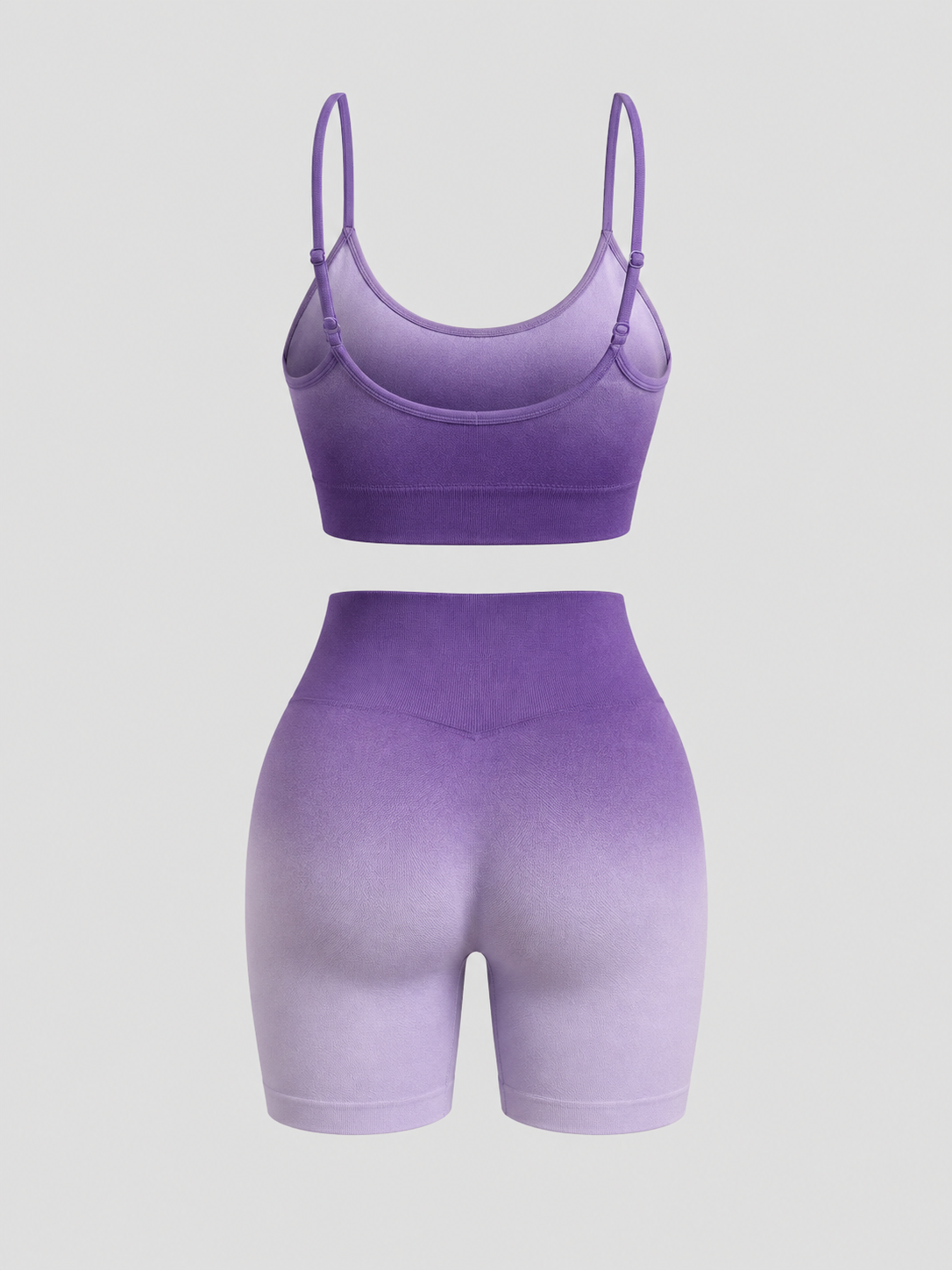 Women’s Gradient V-Neck Activewear Set