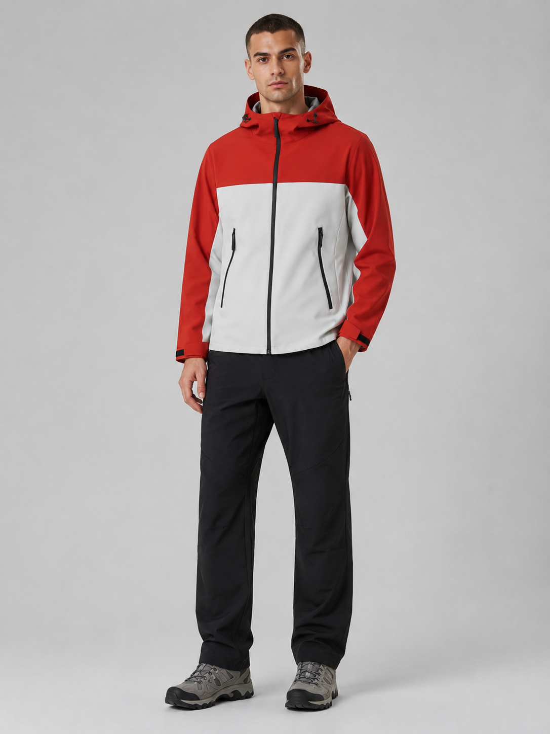 Hooded Waterproof Windproof Shell Jacket xx