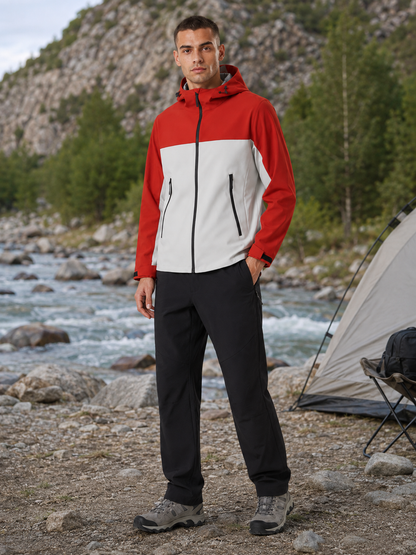 Hooded Waterproof Windproof Shell Jacket xx