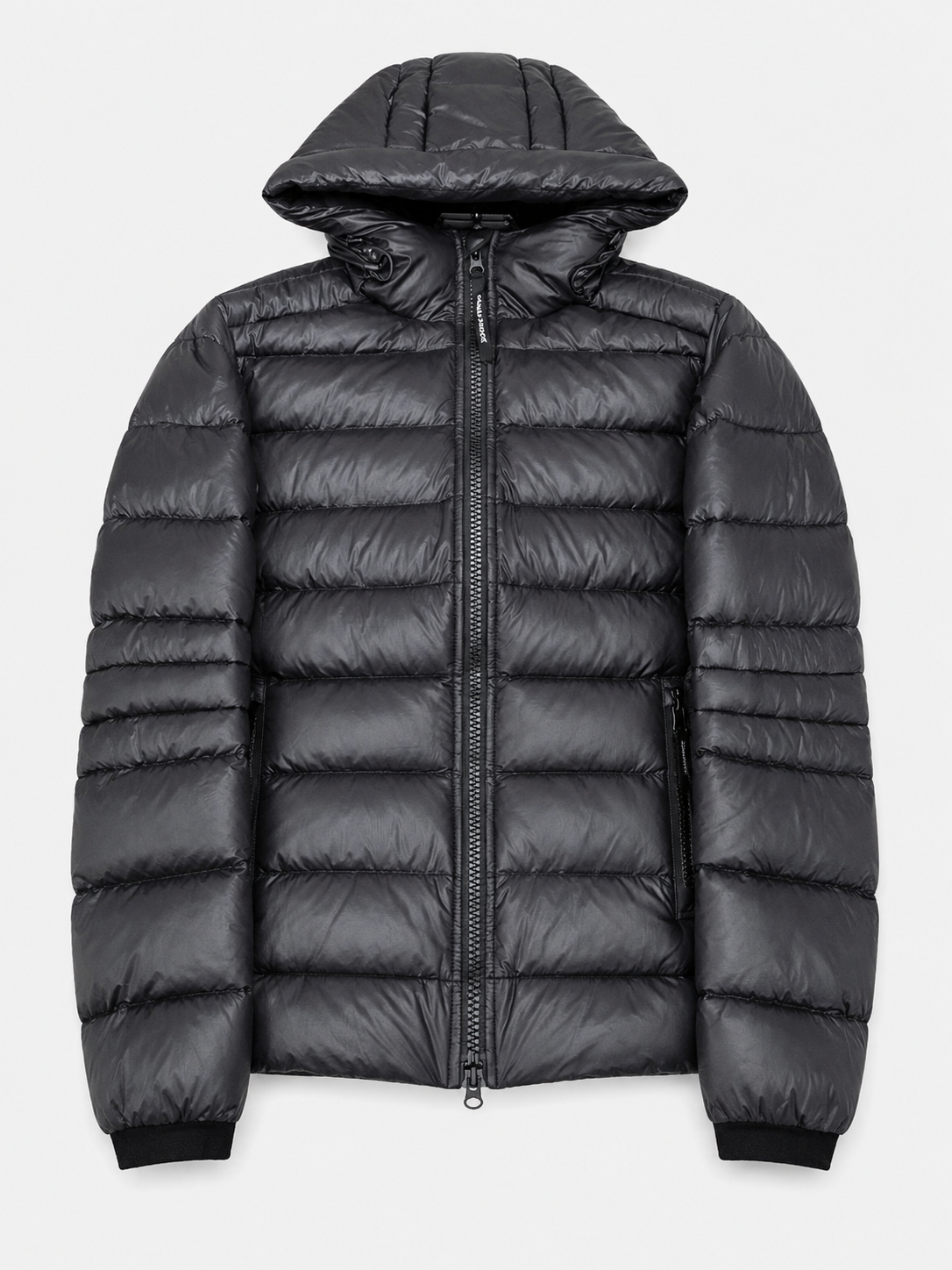 Hooded Stand Collar Down Jacket